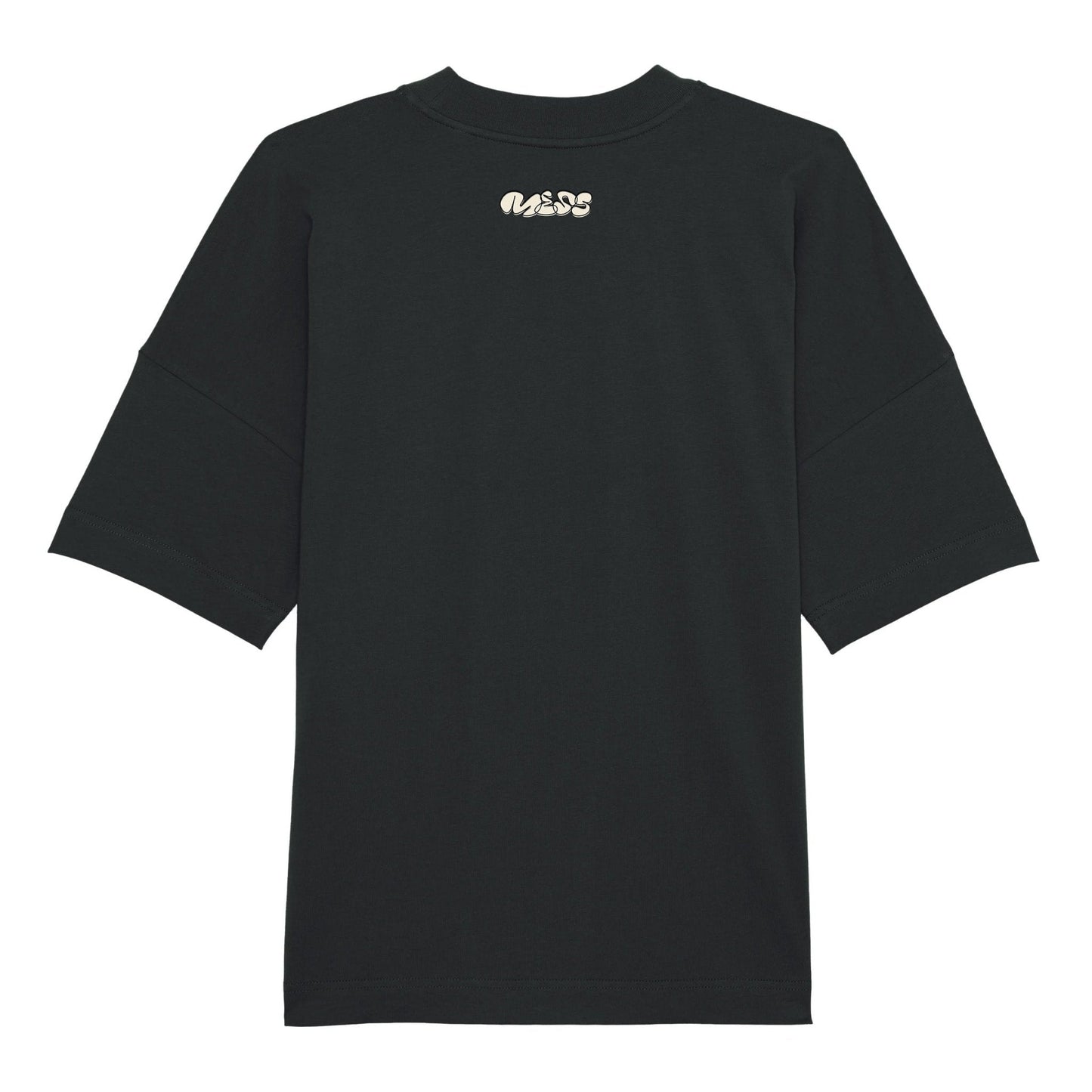 House of Mess: Satellite Table Oversized Tee - Moon Soldier