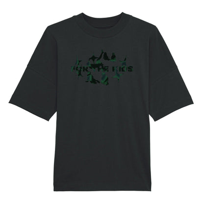 House of Mess: For the Kids Oversized Tee - Moon Soldier