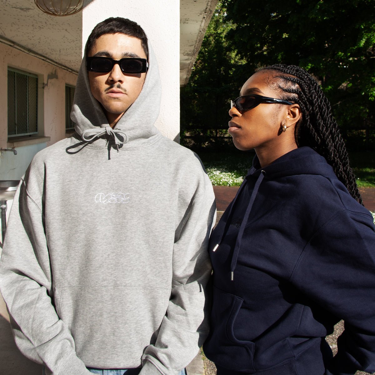 House of Mess: Oversized Hoodie - Moon Soldier